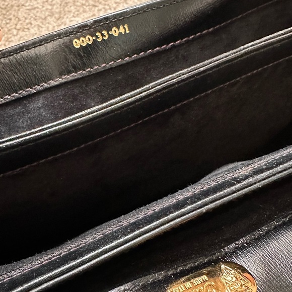 Vintage GUCCI Black Leather Handbag - Picture 7 of 9